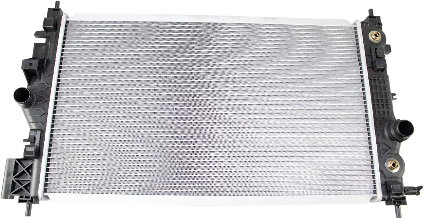 TRQ Radiator Assembly Aluminum Core for Buick Cascada and Cruze