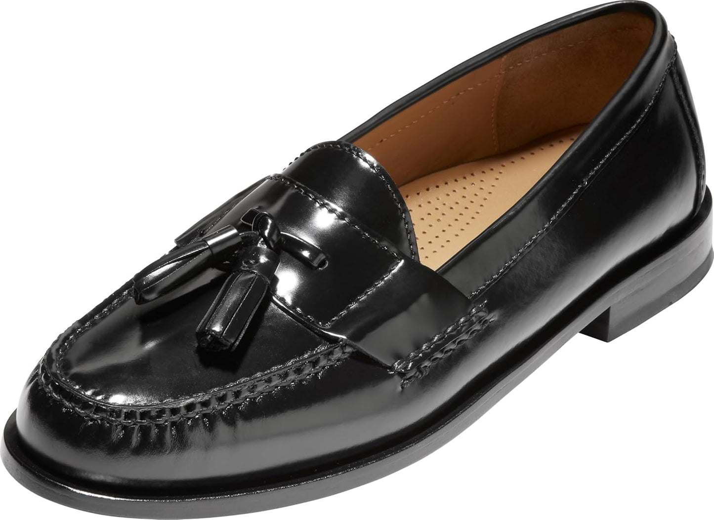 Cole Haan Men's Pinch Tassel Loafer - Stylish Black Dress Shoes