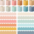 Colorful Bulletin Board Borders 12 Rolls 630 ft - Classroom Trim
