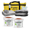 FlashDry Portable Spill Kit with 2 x 5L Organic Coir Buckets - Yellow