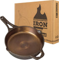 Backcountry Iron 8 in Smooth Wasatch Cast Iron Skillet - Heirloom
