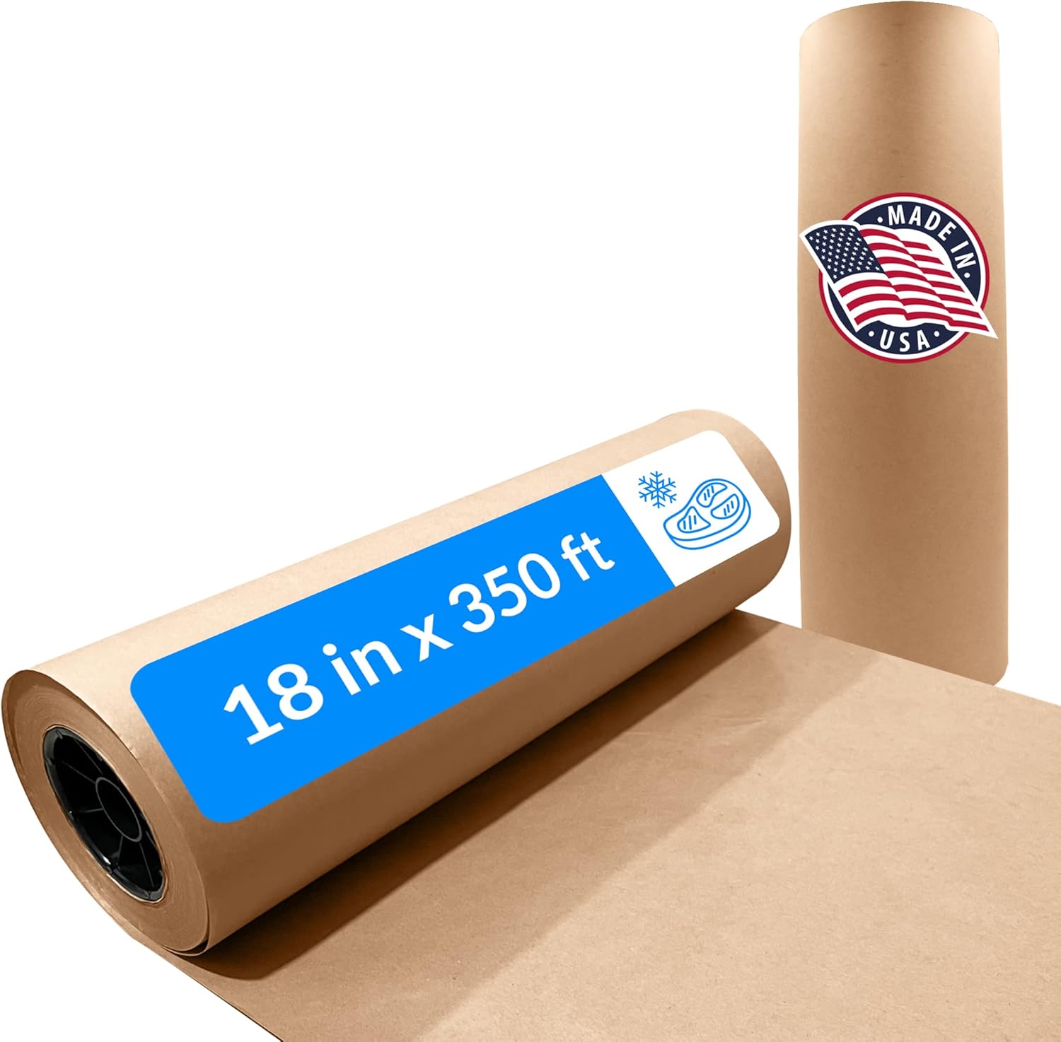 Reli Brown Freezer Paper Roll for Meat - 18 Inch x 350 Feet