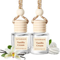 Car Air Freshener Hanging Vanilla Cream Fragrance Oil - Long Lasting