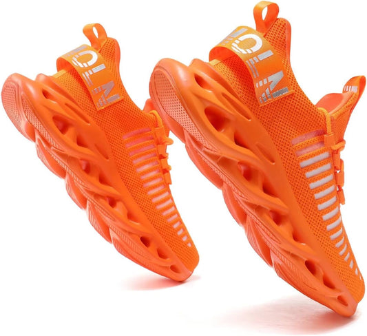 GSLMOLN Men's Slip on Breathable Walking Shoes for Comfort