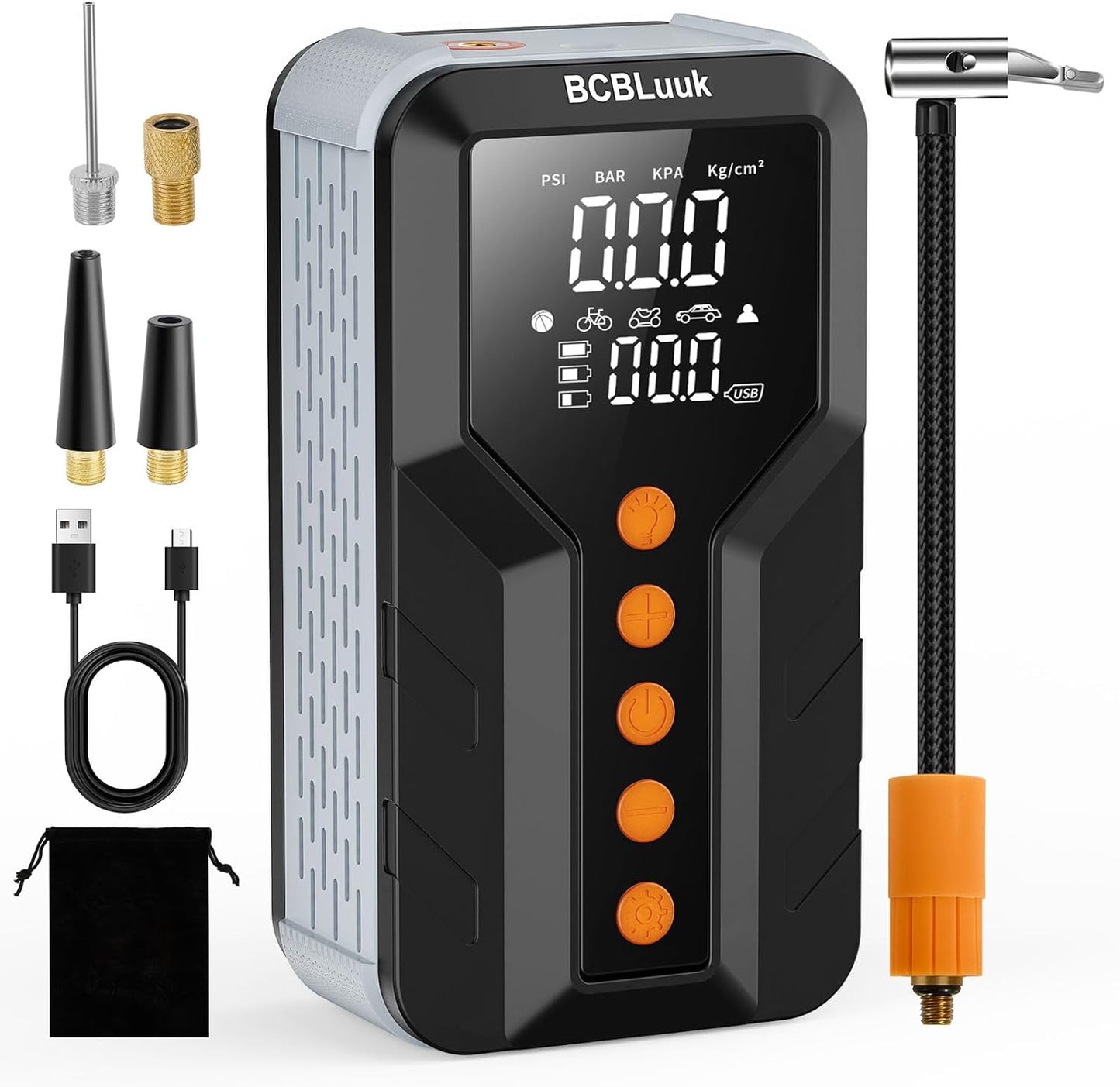 Fast Inflate Anywhere - Portable Tire Pump by BCBLuuk