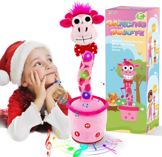 Interactive Singing Giraffe Toy for Kids