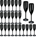 XUWAIDSGN Acrylic Champagne Flutes for Stylish Celebrations