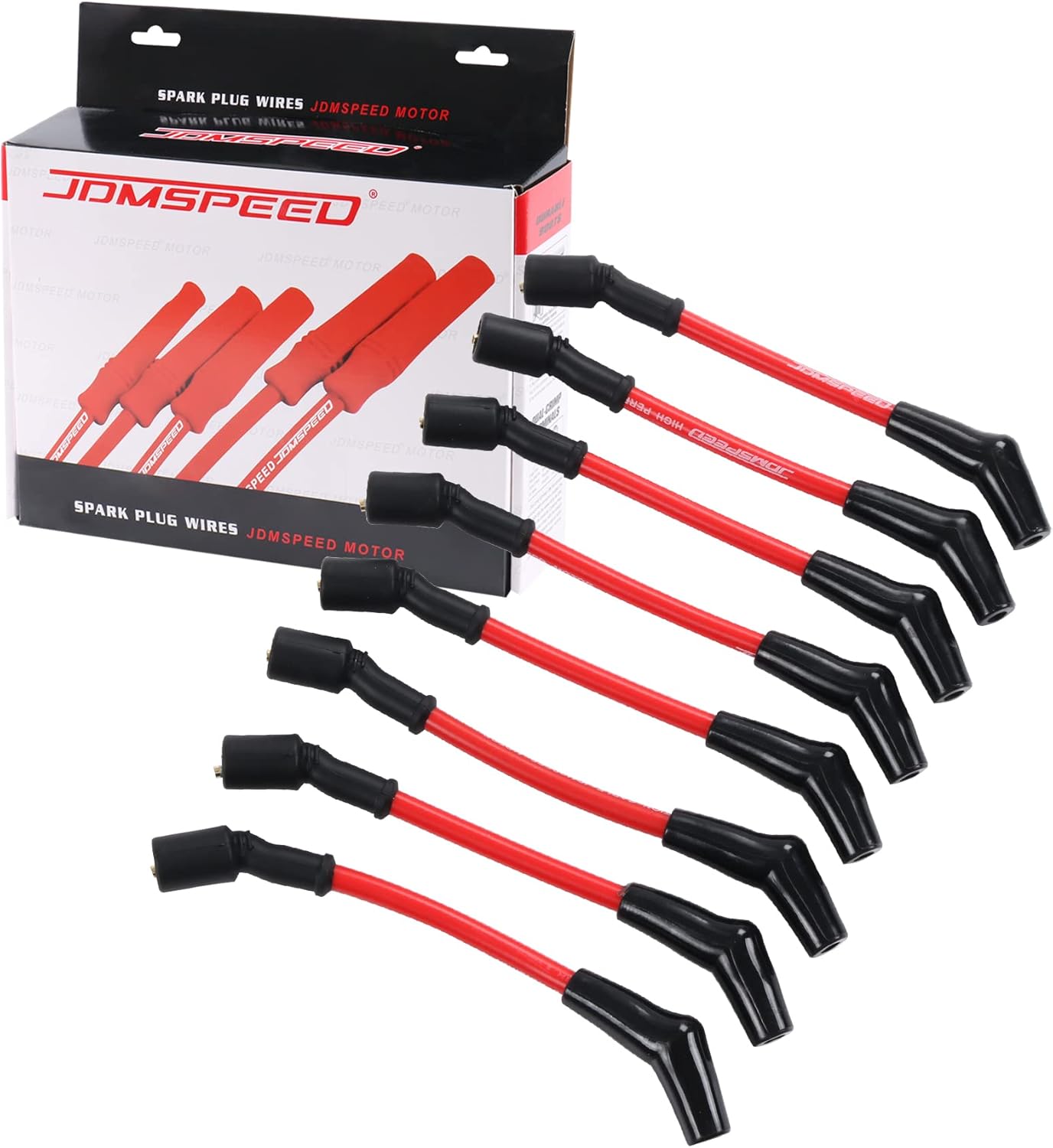 JDMSPEED Heat Spark Plug Ignition Wires Set for LS Engines