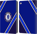 Chelsea FC Stripes Crest Leather Flip Case for iPad Air 2 - Protective
