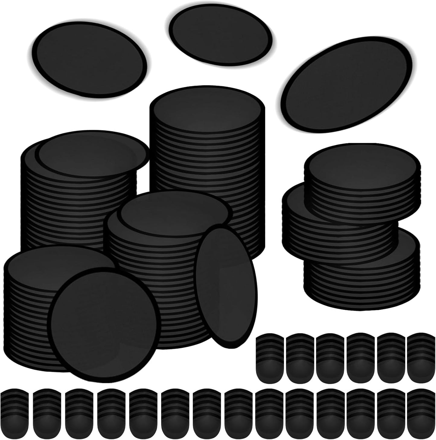 100PCS Foldable Flying Disc Fans | DIY Portable Fun!