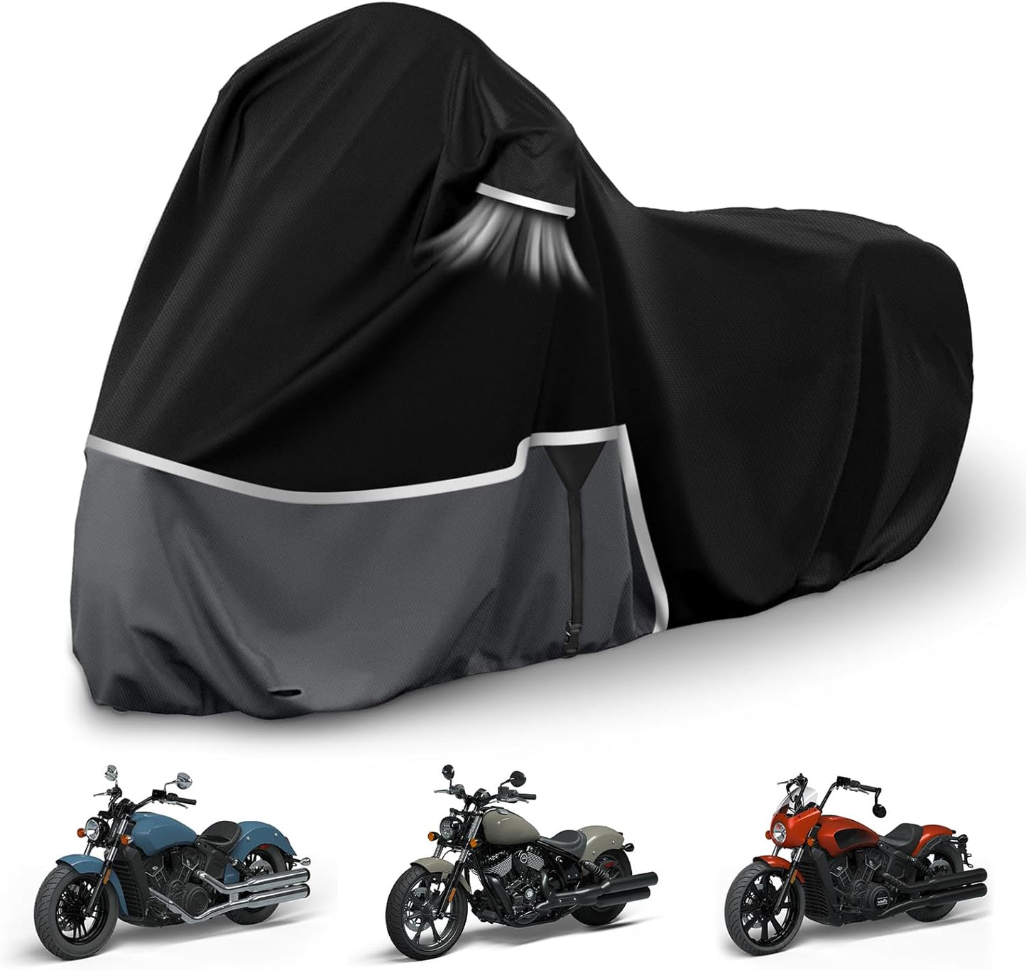 Waterproof Motorcycle Cover for Indian Scout and Bobber Models