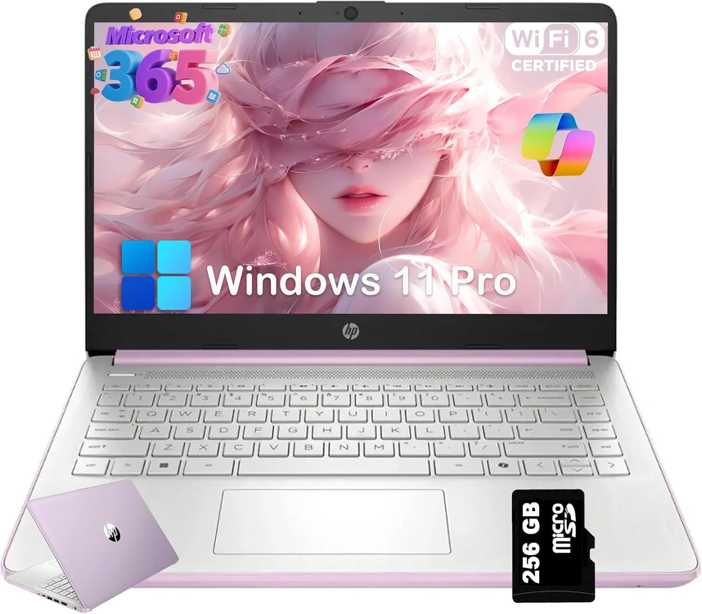 HP 2025 New 14 Laptop for Students & Business Needs