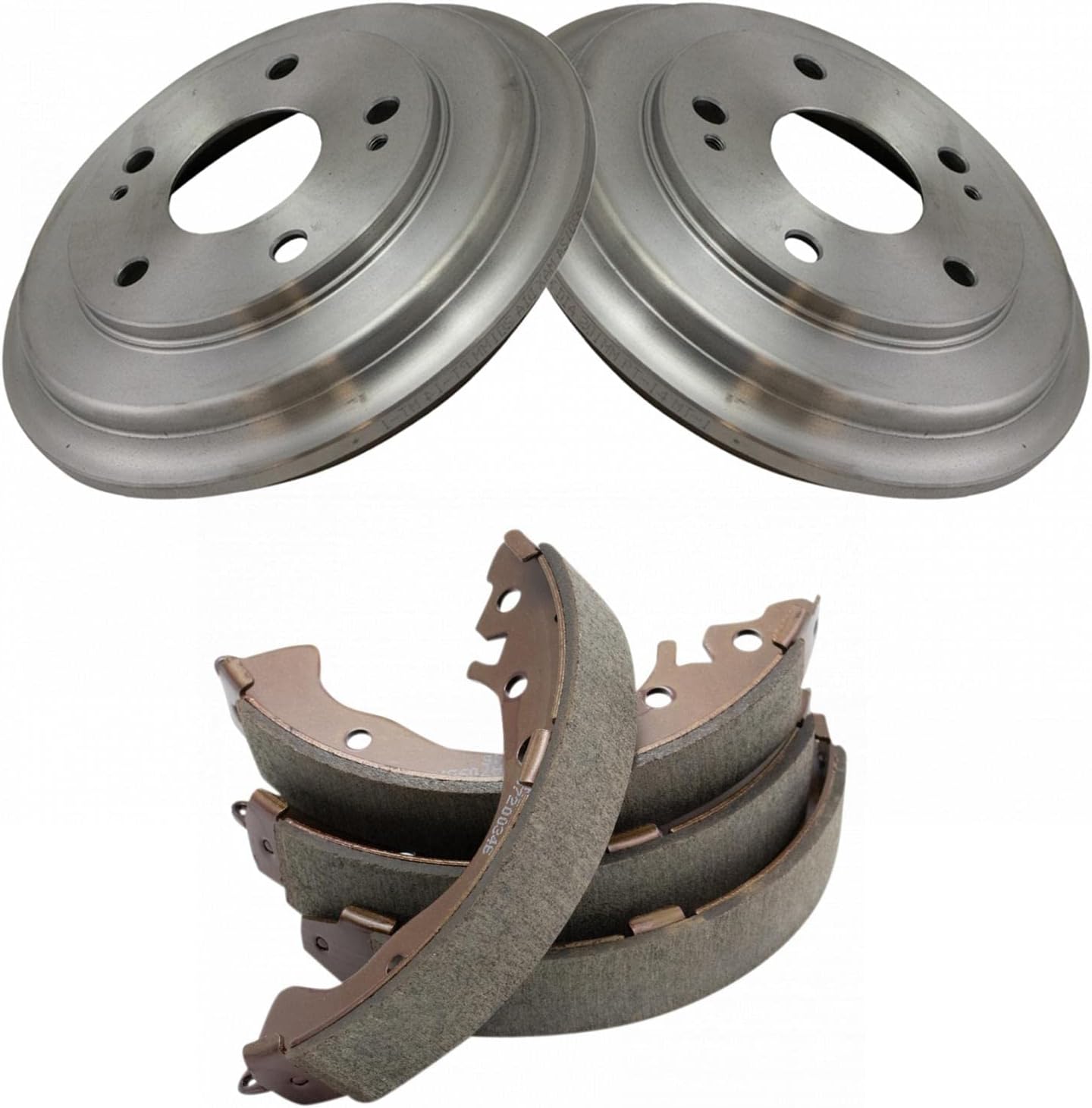 TRQ Rear Brake Shoe & Drum Kit for 2006-2015 Honda Civic