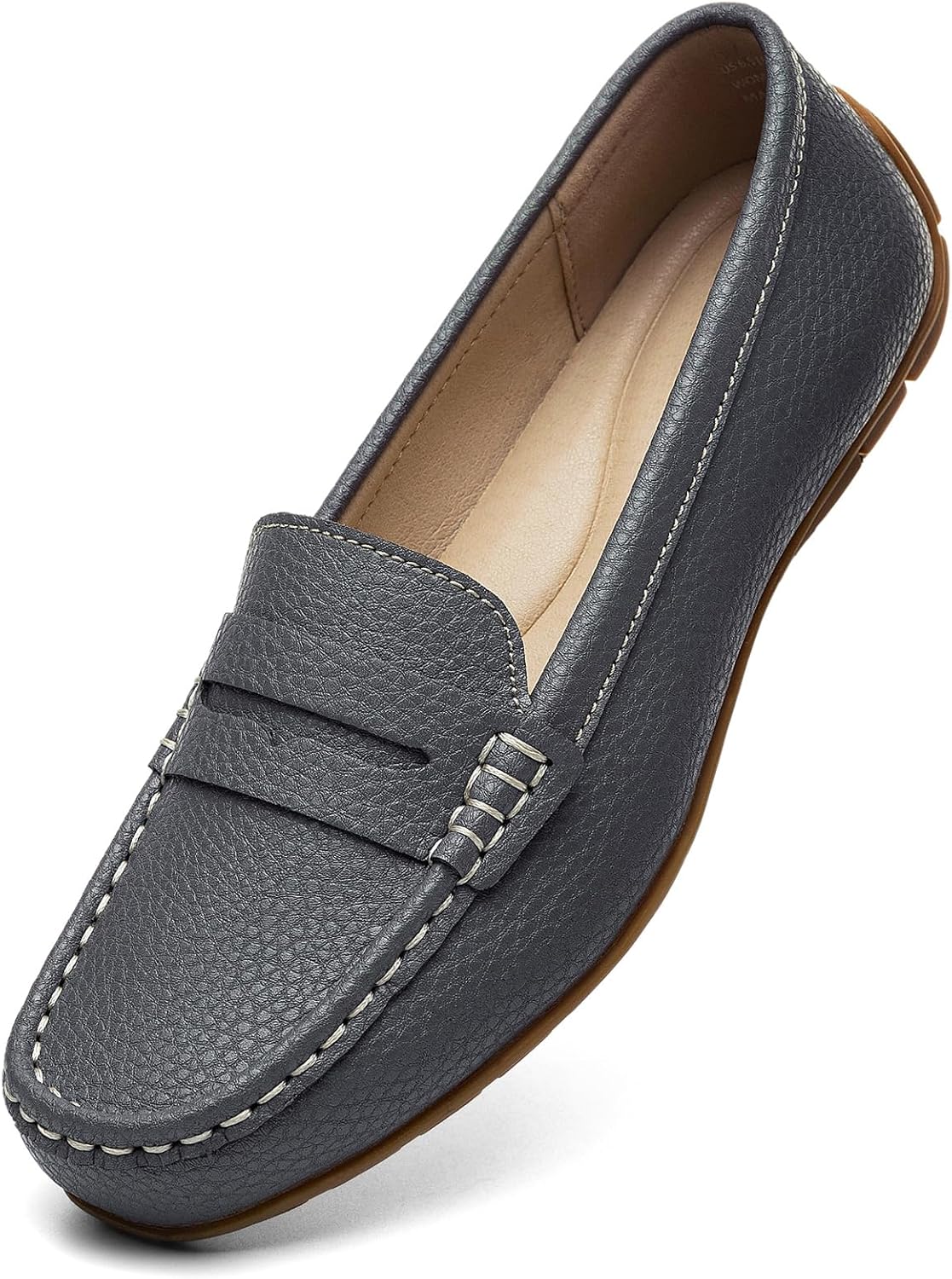 Women's Comfortable Leather Penny Loafers for Everyday Use