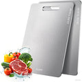 Katuchef Titanium Cutting Boards For Kitchen - Durable Double Pack