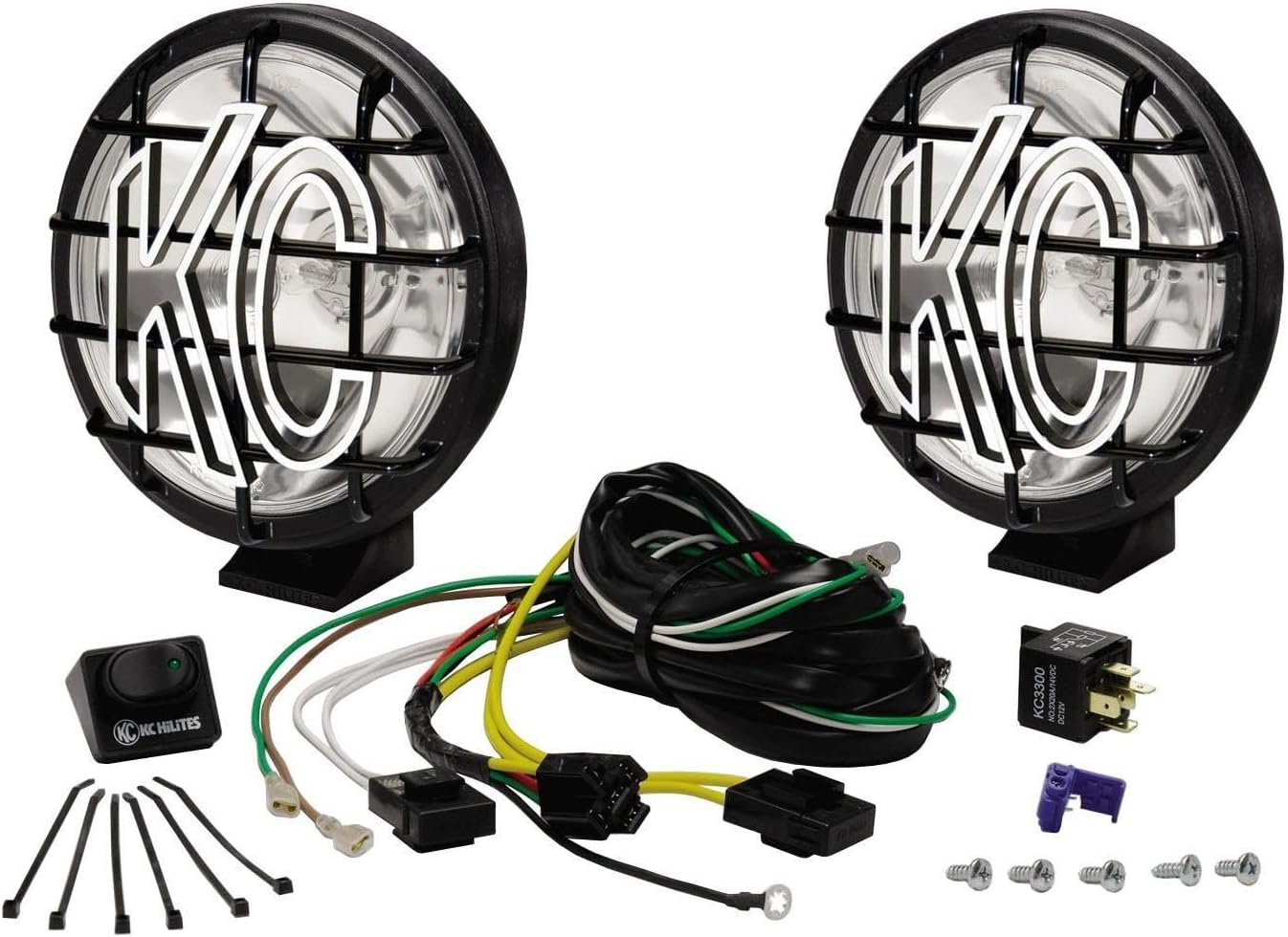 KC HiLiTES Apollo Pro 6in 100w Light System for Maximum Visibility