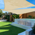 TANG 8ft x 8ft x 11ft Sun Shade Sail for Outdoor Spaces
