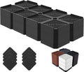 Bed Risers Heavy Duty Adjustable Furniture Riser Blocks - 3 in pack