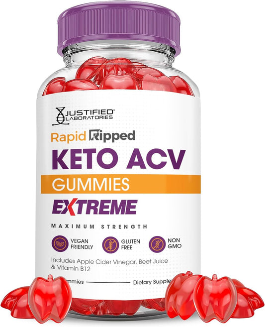 Rapidripped Keto ACV Gummies 2000MG - Boost Energy