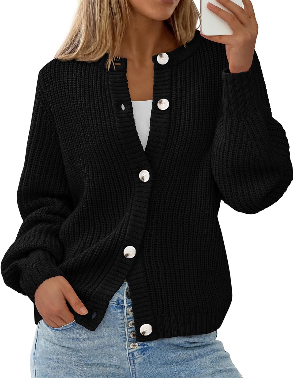 PRETTYGARDEN Womens Oversized Cardigans for Fall Fashion