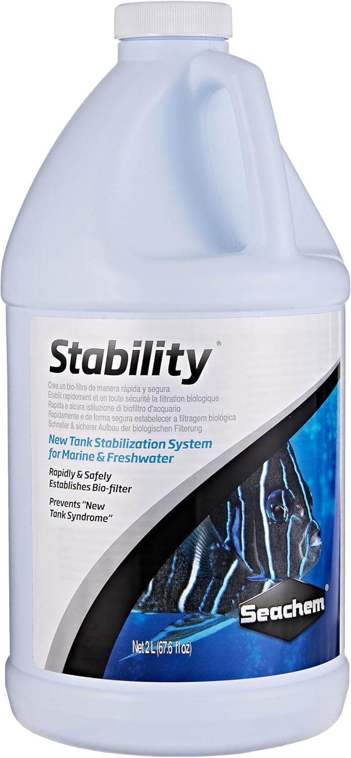 Seachem Stability Fish Tank Stabilizer for Healthy Aquariums