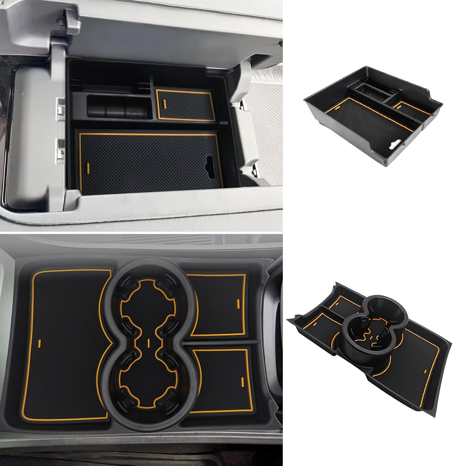 BestEvMod Armrest Storage Box for Rivian R1T & R1S - 2PCS