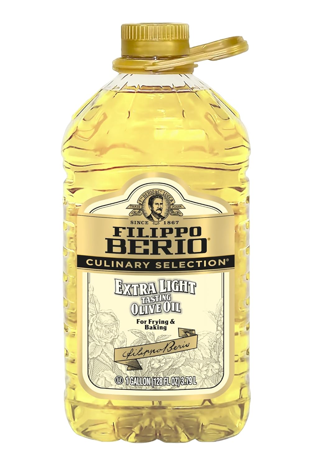 Filippo Berio Extra Light Olive Oil for Cooking and Baking