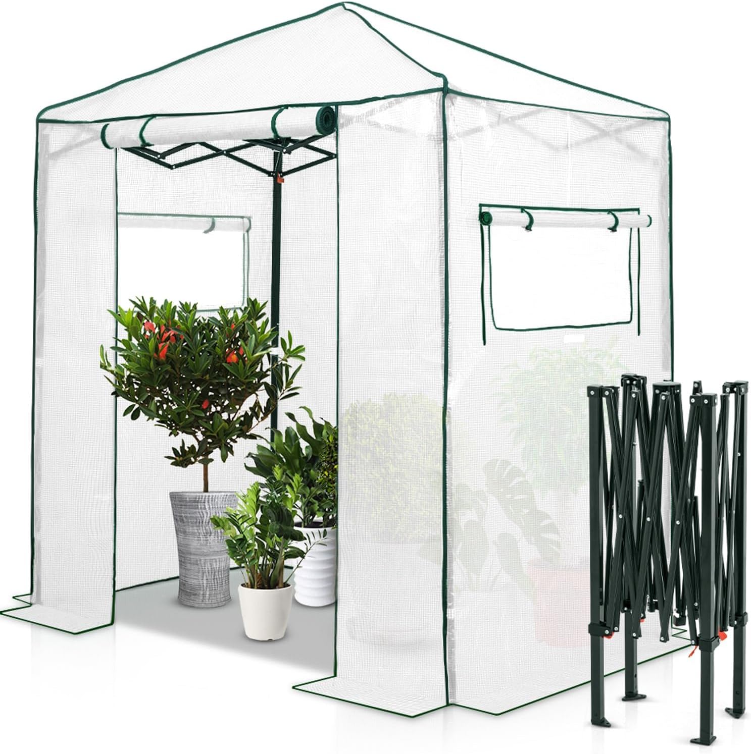 EAGLE PEAK Instant Pop-up Greenhouse for Indoor Outdoor Use