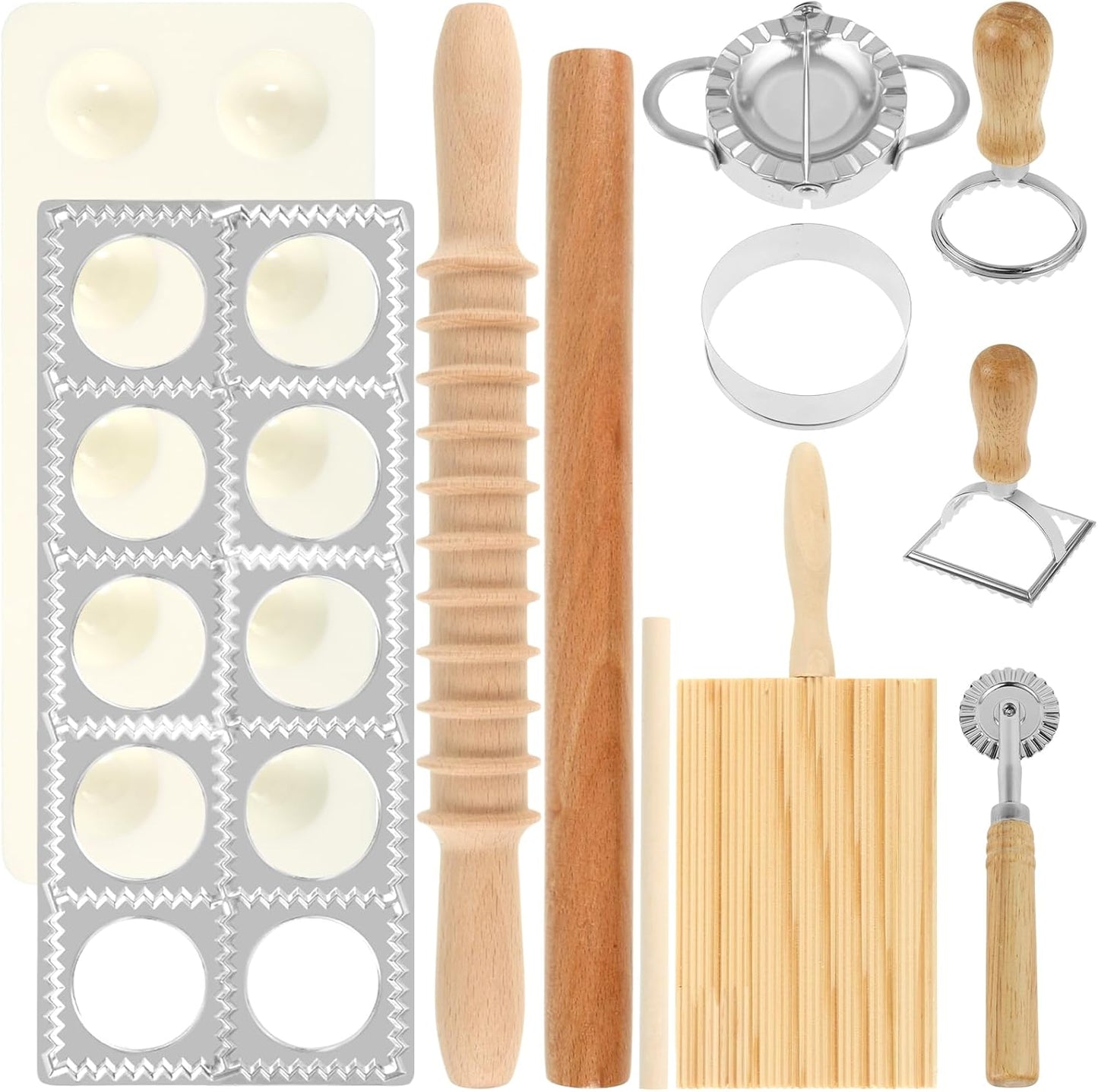 Homemade Pasta Master Set - 11 Tools for Pasta Lovers!