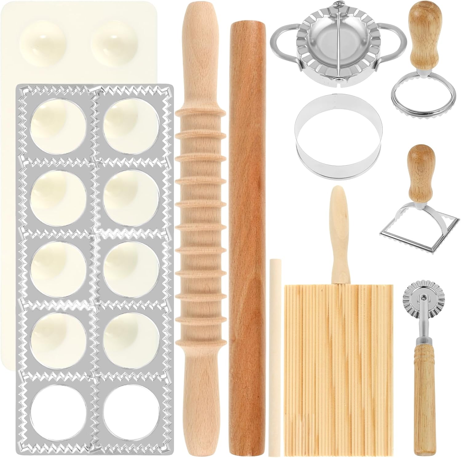 Homemade Pasta Master Set - 11 Tools for Pasta Lovers!