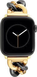 Anne Klein Fashion Chain Bracelet Apple Watch Band - Secure