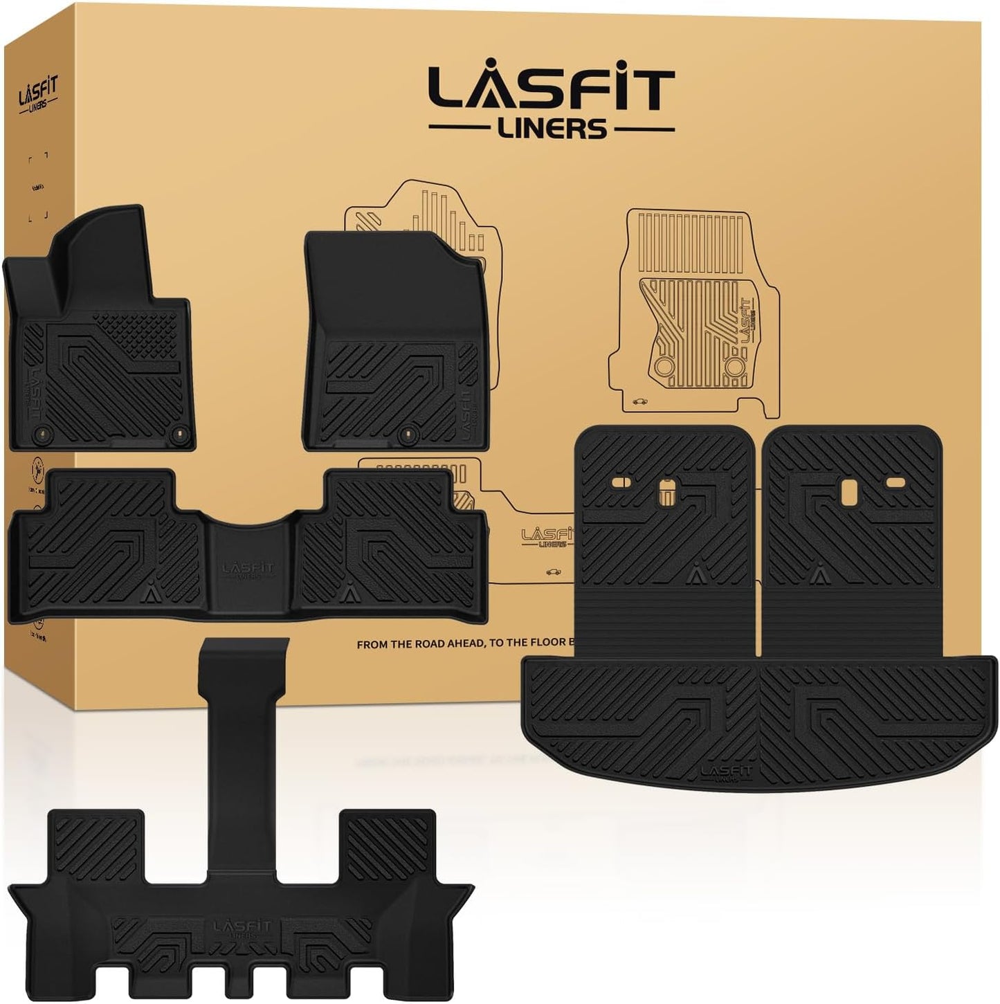 Custom Fit LASFIT Floor Mats for Kia Sorento 2021-2026