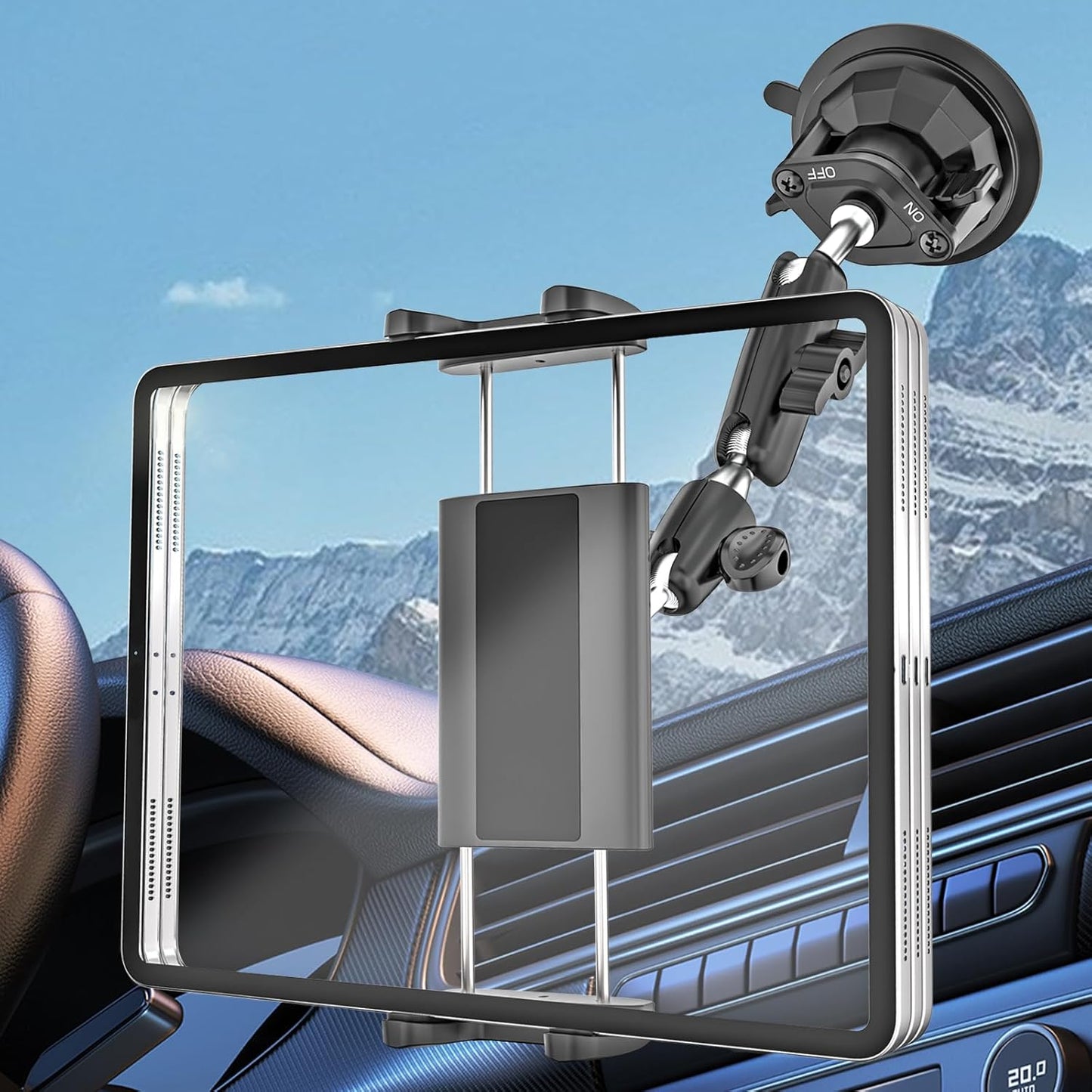 Tablet Holder for Car Truck - Off-Road Shockproof Mount