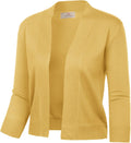 GRACE KARIN Women's 3/4 Sleeve Cropped Cardigan for All Occasions