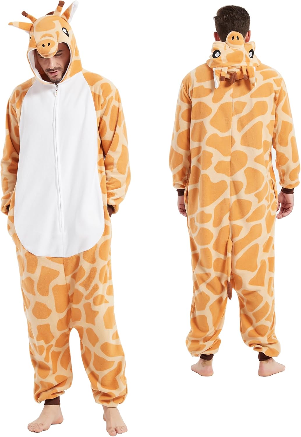 Animal Onesies Adult Pajamas for Halloween Cosplay Costume