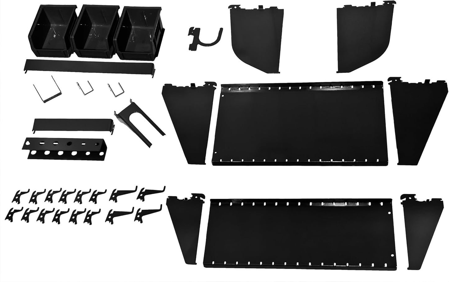 Wall Control KT-400-WRK B Slotted Tool Board Accessory Kit