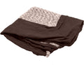 Furhaven Two-Tone Faux Fur & Suede L Shaped Chaise Cover - Jumbo