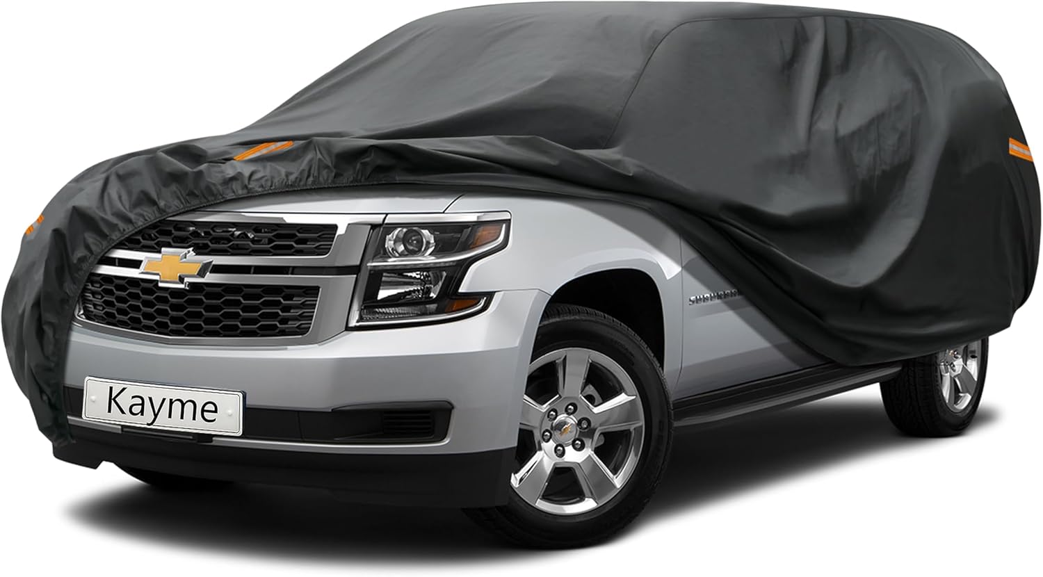 Kayme 7 Layers SUV Car Cover for Chevrolet Suburban Protection