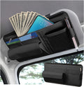 Car Sun Visor Organizer Pouch - Large Capacity Visor Storage for Cars