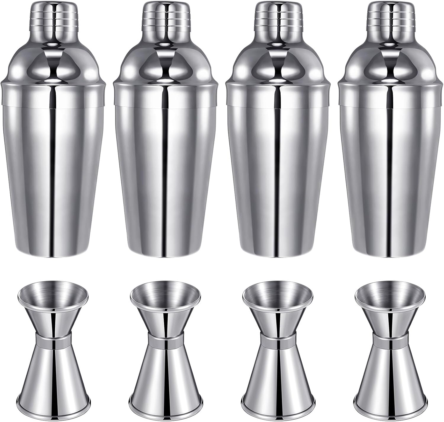 Umigy Stainless Steel Cocktail Shaker Set - Perfect for Delicious Drinks!