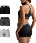 Woxer Womens Boxers - Comfortable Star 3in Boy Shorts