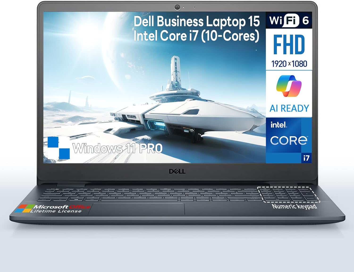 Dell Inspiron 15 3000 Laptop with Intel i7 and 64GB RAM