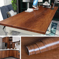 Wood Look Peel and Stick Wallpaper 24 x 197 in - Wide Waterproof Wrap