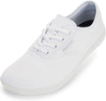 WHITIN Men's Wide Canvas Barefoot Sneakers - Minimalist (Style D6YP)