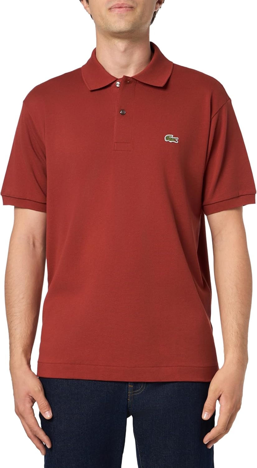 Lacoste Men's Original Cotton Pique Polo: Classic Slim Fit Style