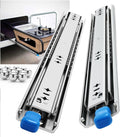 Heavy Duty Drawer Slides Full Extension Locking Runners 16 in - 250 lb