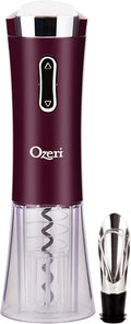 Ozeri Nouveaux II Electric Wine Opener with Foil Cutter - Easy Cork