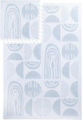 PopsyKosy Premium Baby Foam Play Mat - Spacious Non-Toxic 6-Tile Set