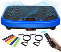 Vibration Plate Exercise Machine 400lbs Capacity Blue - Home Waver