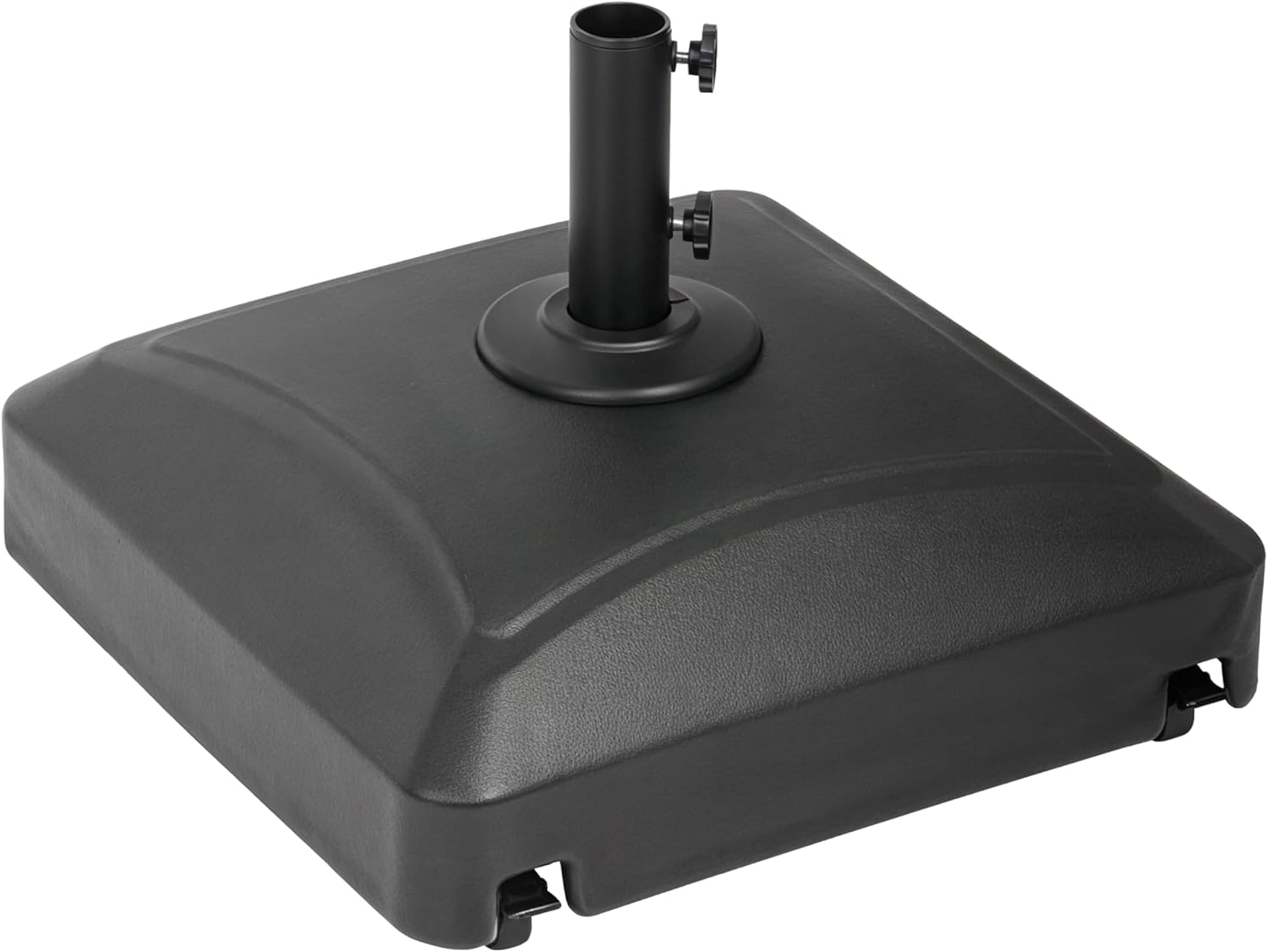 Heavy Duty Square Umbrella Base with Wheels for Outdoor Use